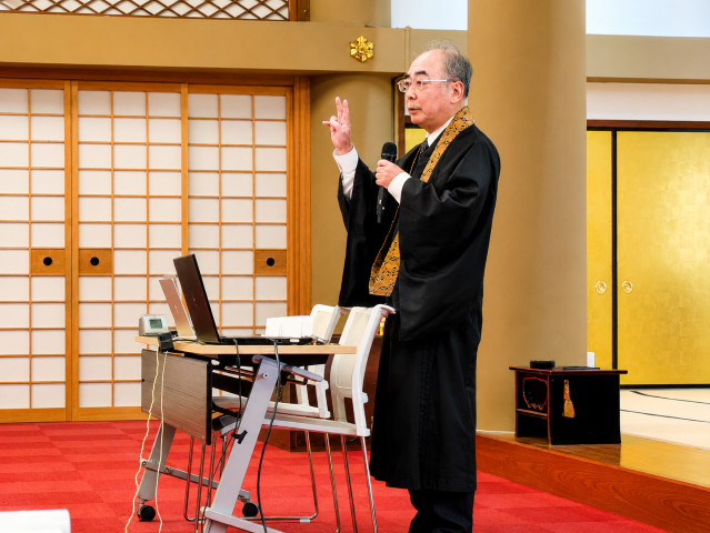 圓光寺住職・大東仁さん